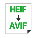 HEIF→AVIF変換