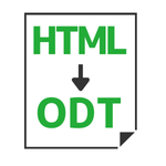 HTML→ODT変換