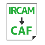 IRCAM→CAF変換
