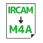 IRCAM→M4A変換