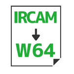 IRCAM→W64変換