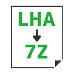 LHA→7Z変換