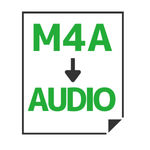 M4A→音声変換