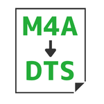 M4A→DTS変換