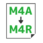 M4A→M4R変換