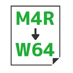 M4R→W64変換