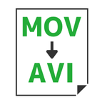 MOV→AVI変換
