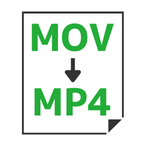 MOV→MP4変換