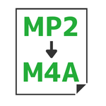 MP2→M4A変換