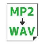 MP2→WAV変換