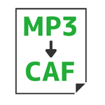 MP3→CAF変換