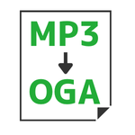 MP3→OGA変換