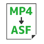 MP4→ASF変換