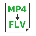 MP4→FLV変換
