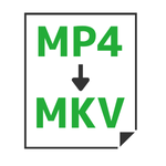 MP4→MKV変換