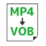 MP4→VOB変換