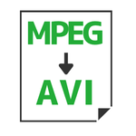 MPEG→AVI変換