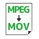 MPEG→MOV変換