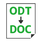 ODT→DOC変換
