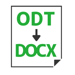 ODT→DOCX変換