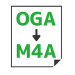 OGA→M4A変換