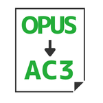 OPUS→AC3変換