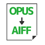 OPUS→AIFF変換