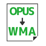OPUS→WMA変換