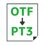 OTF→PT3変換