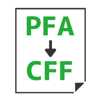 PFA→CFF変換
