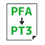 PFA→PT3変換