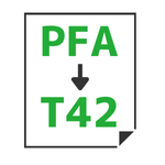 PFA→T42変換