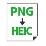 PNG→HEIC変換