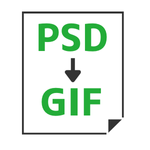PSD→GIF変換