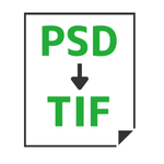 PSD→TIF変換