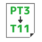 PT3→T11変換