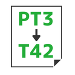 PT3→T42変換
