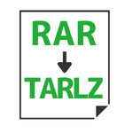 RAR→TAR.LZ変換