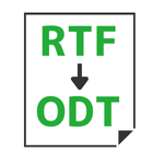 RTF→ODT変換