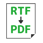 RTF→PDF変換