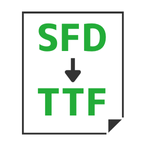 SFD→TTF変換