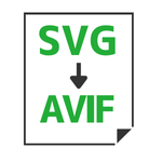 SVG→AVIF変換
