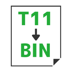 T11→BIN変換