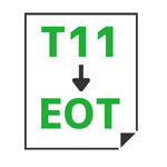 T11→EOT変換