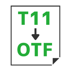 T11→OTF変換