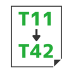 T11→T42変換