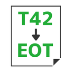 T42→EOT変換