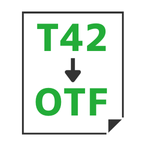 T42→OTF変換