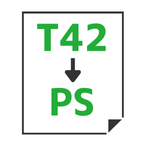 T42→PS変換