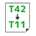 T42→T11変換
